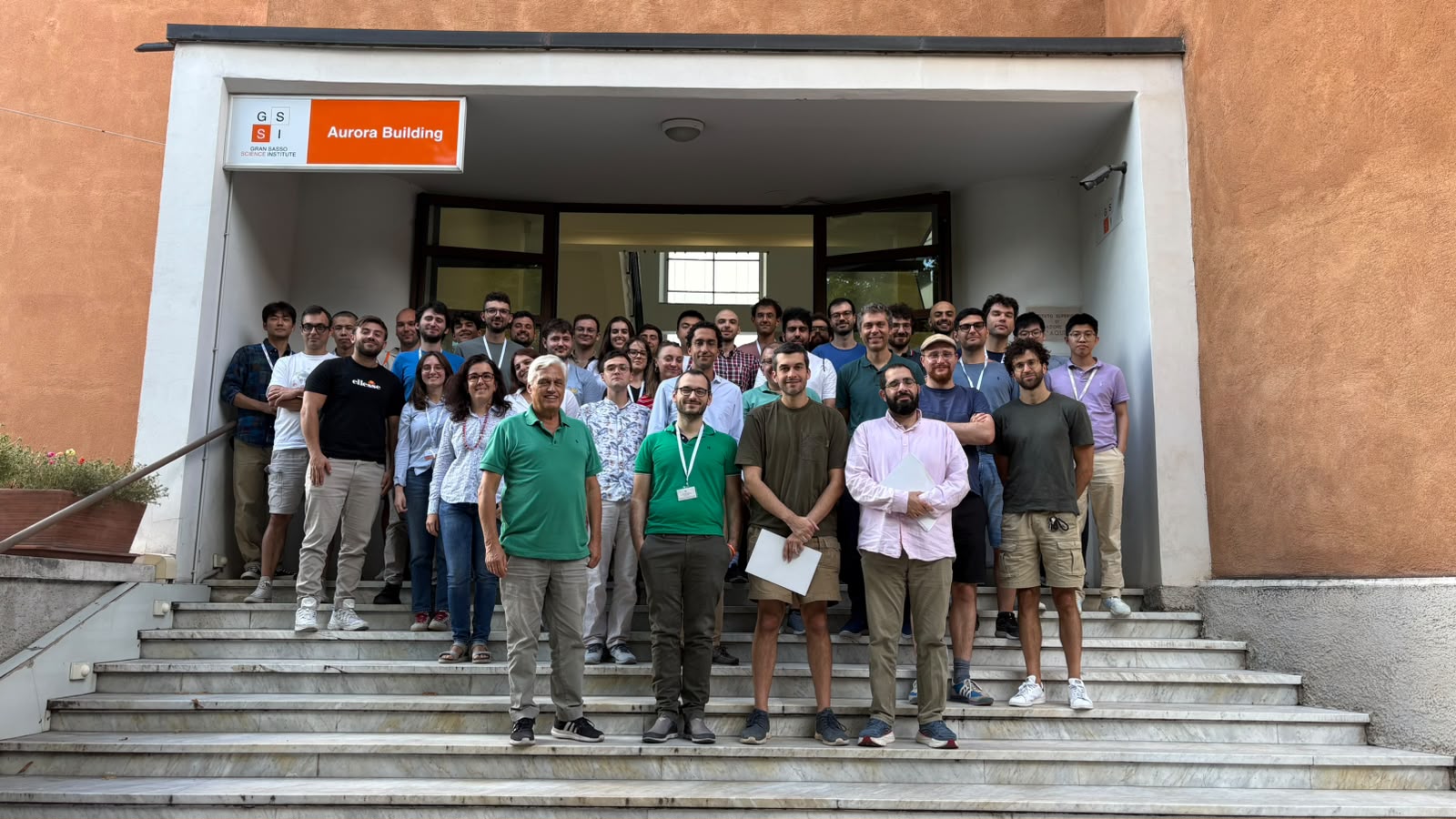 Conference attendees gathered for a group photo